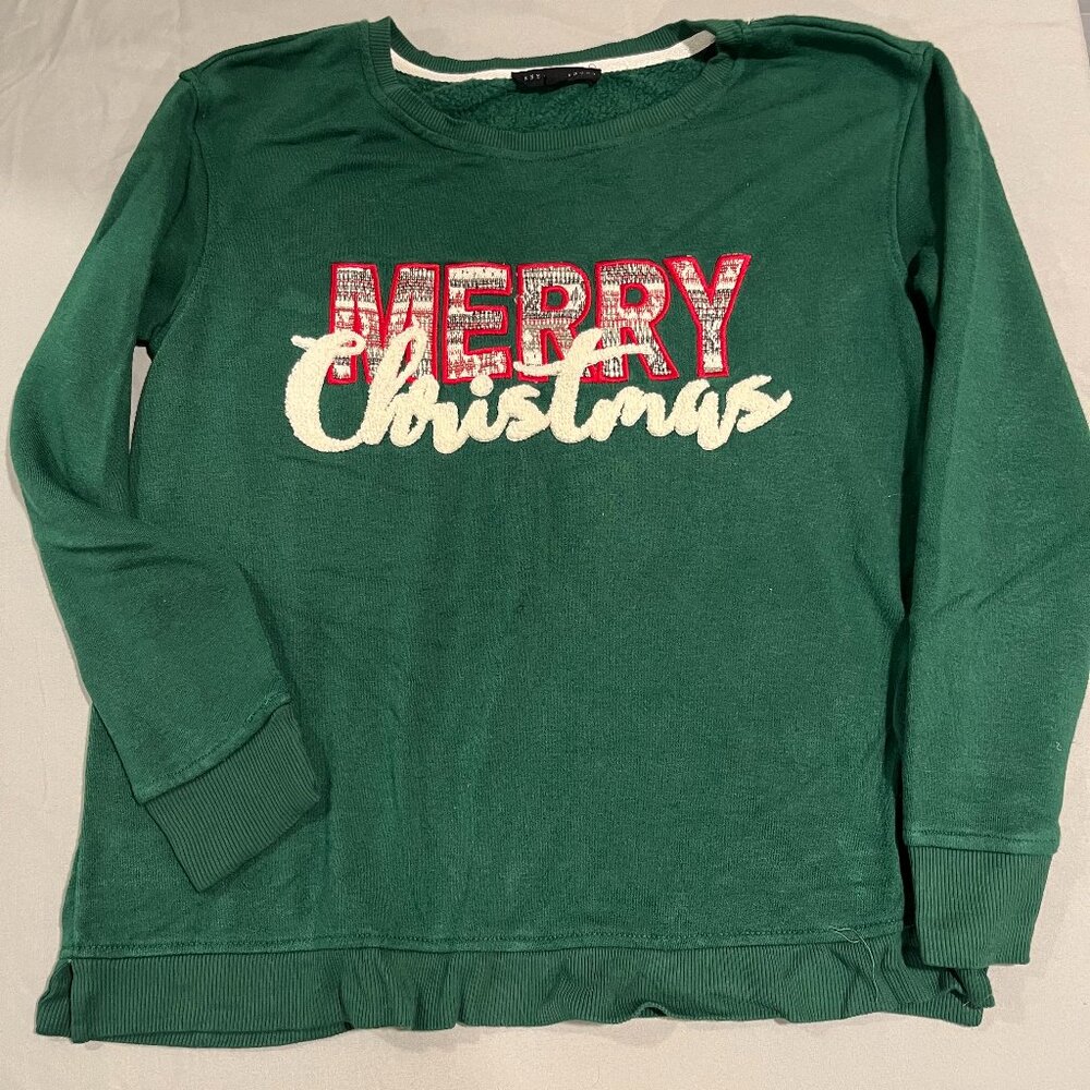 Merry Christmas Sweatshirt Size S